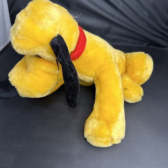 Vintage Walt Disney Co Pluto Plush Stuffed Animal Doll Toy Collectible Puppy - Picture 7 of 11